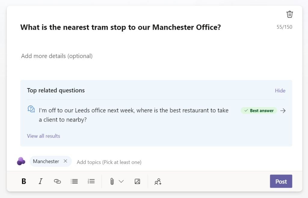 Answer Me This… | iThink 365